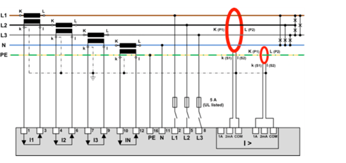 电量变送器测量差分电流 电量变送器测量差分电流