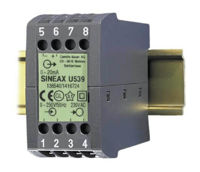 SINEAX U539单功能电压变送器 SINEAX U539单功能电压变送器