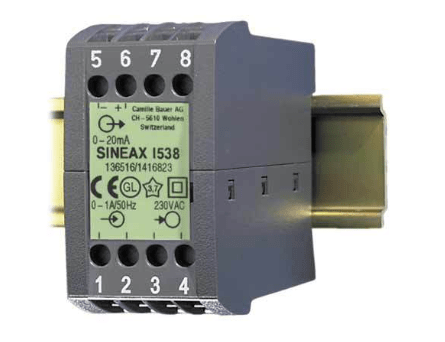 电流变送器SINEAX I538 电流变送器SINEAX I538