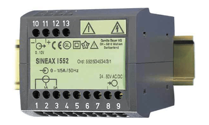 SINEAX I552电流变送器 SINEAX I552电流变送器