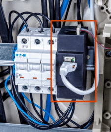 适用于感应电机监控的三路传感器排布 适用于感应电机监控的三路传感器排布